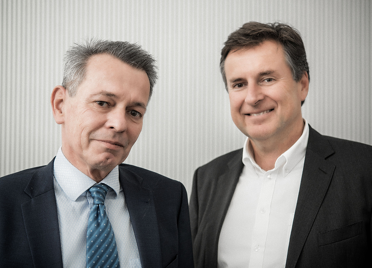 Portrait Guido Rauchwarter und Gregor Oberhauser